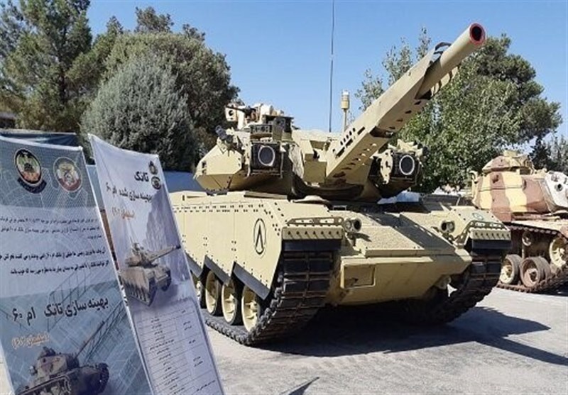 الحاق تانکهای ارتقاء یافته m-60 به نیروی زمینی ارتش