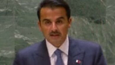 امیر قطر: مسئله فلسطین به حاشیه نمیرود