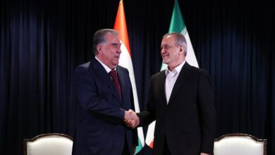 ایران خواهان گسترش همکاریها با تاجیکستان است