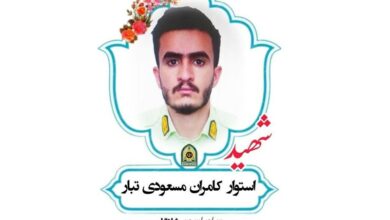 بازداشت متهم اصلی شهادت استوار مسعودیتبار در شادگان