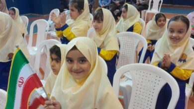 برپایی جشن کلاس اولیها در مازندران