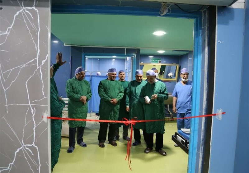 بهرهبرداری از دستگاه رادیولوژی C-arm بیمارستان امام حسین(ع)