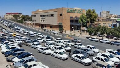 ترافیک سرسامآور از پل باغملی تا میدان قرنی کرمان + فیلم