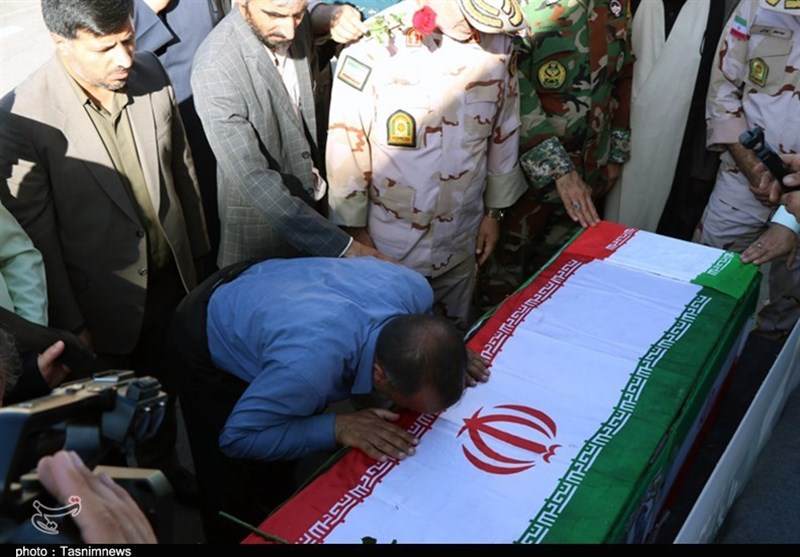 تشییع پیکر پاک شهید مرزبان