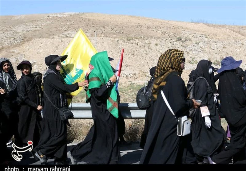 حالوهوای زائران پیاده در چندکیلومتری مشهدالرضا + عکس