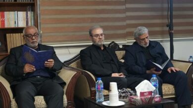 حضور سردار قاآنی و ظریف در دفتر حزبالله در تهران