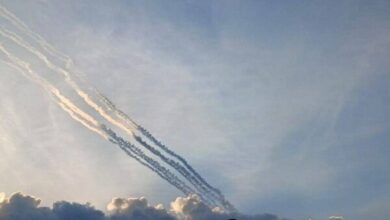 حمله سنگین موشکی گردانهای قسام از لبنان به سرزمینهای اشغالی