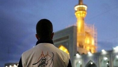 خدمترسانی 115 خادمیار آرانی و بیدگلی به زائران رضوی