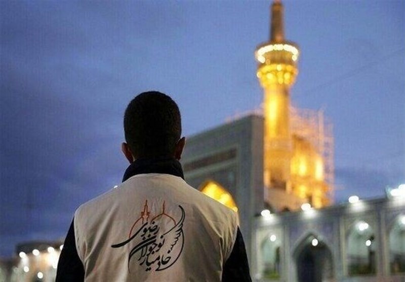 خدمترسانی 115 خادمیار آرانی و بیدگلی به زائران رضوی