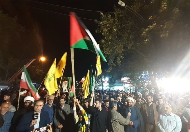 خروش گلستانیها در پی ترور فرمانده مقاومت+تصاویر