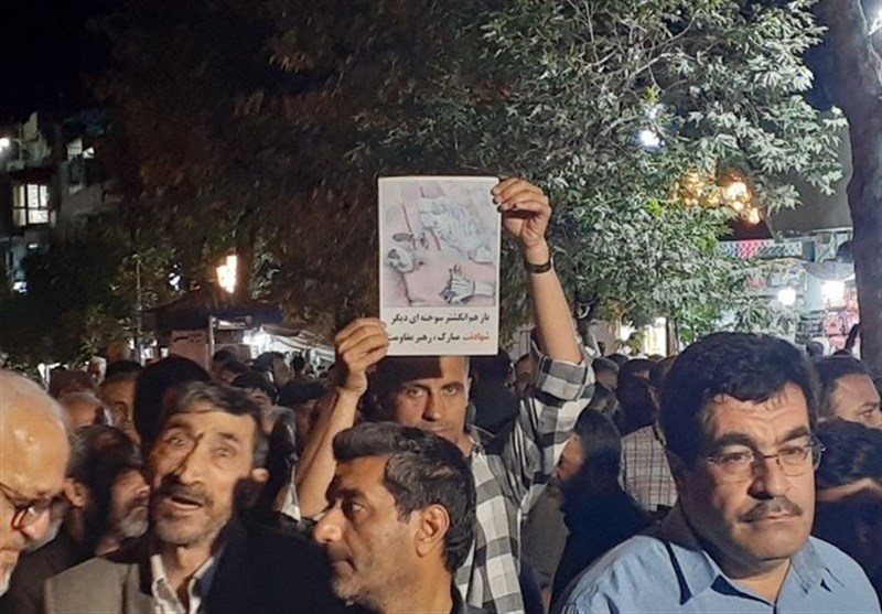 خروش گلستانیها در پی ترور فرمانده مقاومت+تصاویر