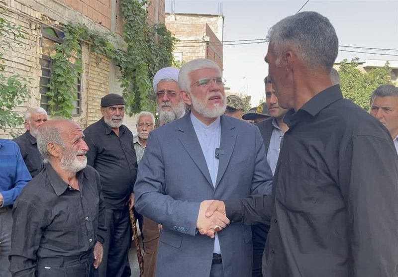 دلجویی استاندار گلستان از خانواده جانباختگان معدن طبس