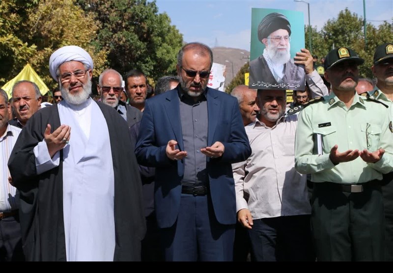 راهپیمایی زنجانیها علیه جنایات رژیم صهیونیستی+عکس