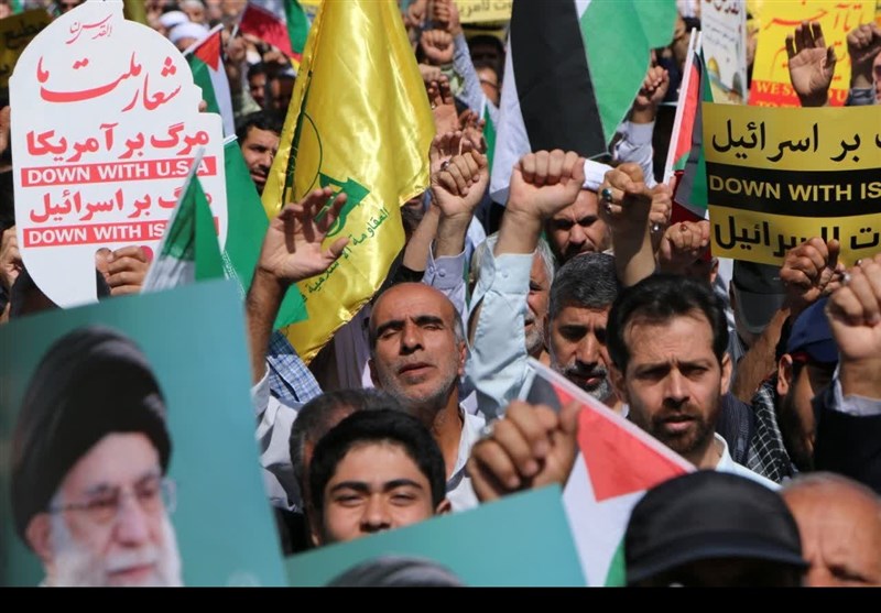 راهپیمایی زنجانیها علیه جنایات رژیم صهیونیستی+عکس