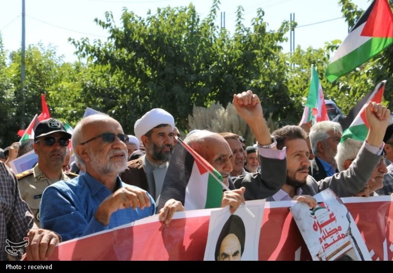 _راهپیمایی_ _مردم_ _سیستان_ _در_ _محکومیت_ _اسرائیل_