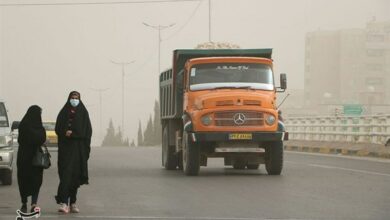 ریزگردها پایان هفته میهمان کرمان میشوند