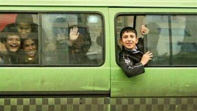 سرویس مدارس در قم برچسب شناسایی دریافت میکنند