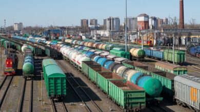 سقوط حجم بارگیری راهآهن روسیه