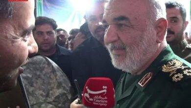 فرماندهکل سپاه: پاسخ به اسرائیل بهموقع انجام میشود+فیلم