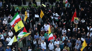 قزوینیها درپی جنایات رژیم صهیونیستی راهپیمایی کردند