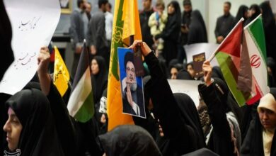 مردم ایلام به خونخواهی سید مقاومت اجتماع کردند