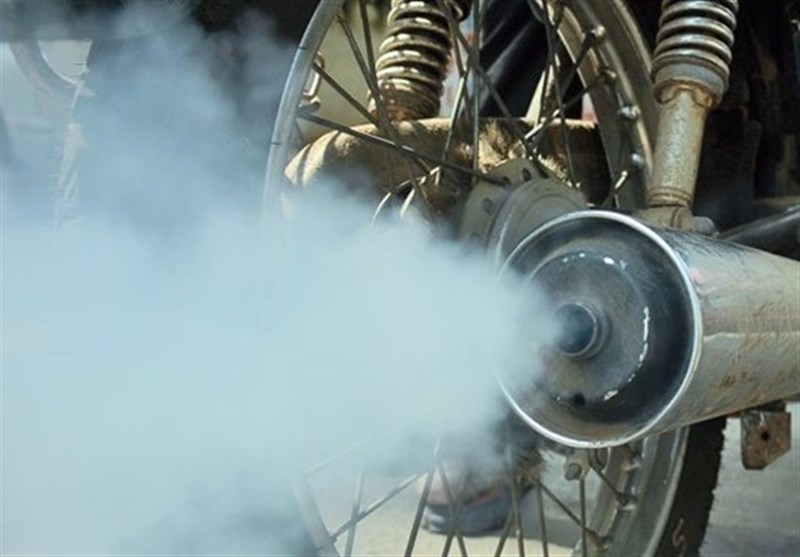 نقش پررنگ موتورسیکلتها در آلایندگی هوای شهر قم