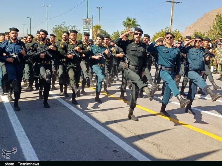 استان لرستان , رژه , هفته دفاع مقدس ,