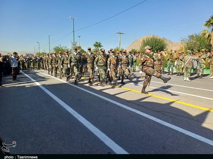 استان لرستان , رژه , هفته دفاع مقدس ,