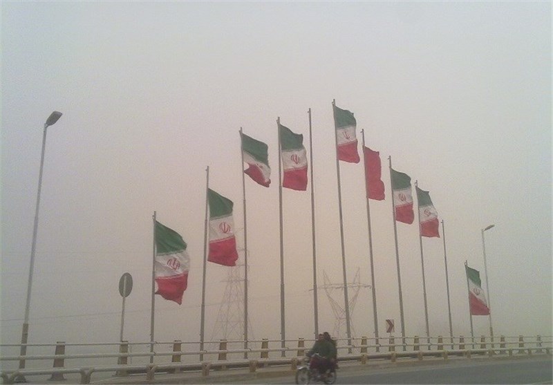 وزش باد نسبتاً شدید در شرق استان کرمان