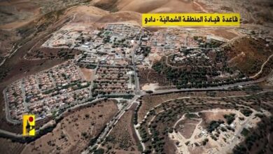 پرواز موشکهای حزبالله بر فراز «صفد» اشغالی