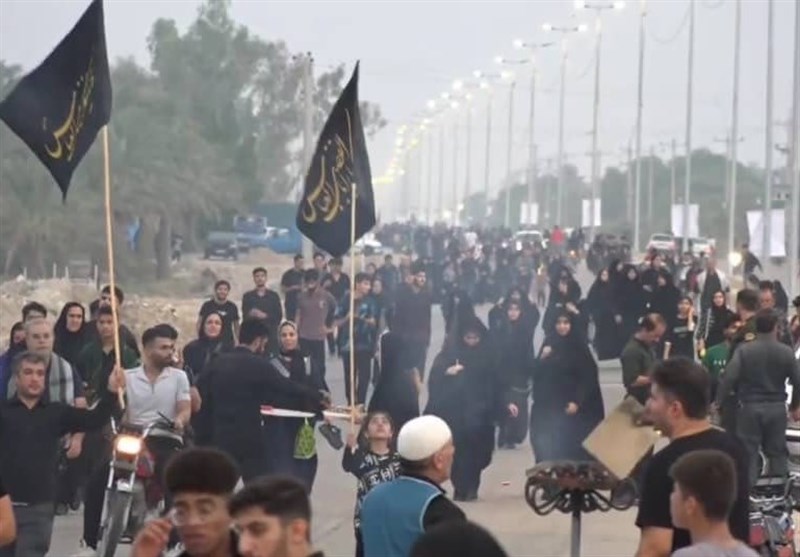 پیادهروی 15 کیلومتری ولایت در دشتستان