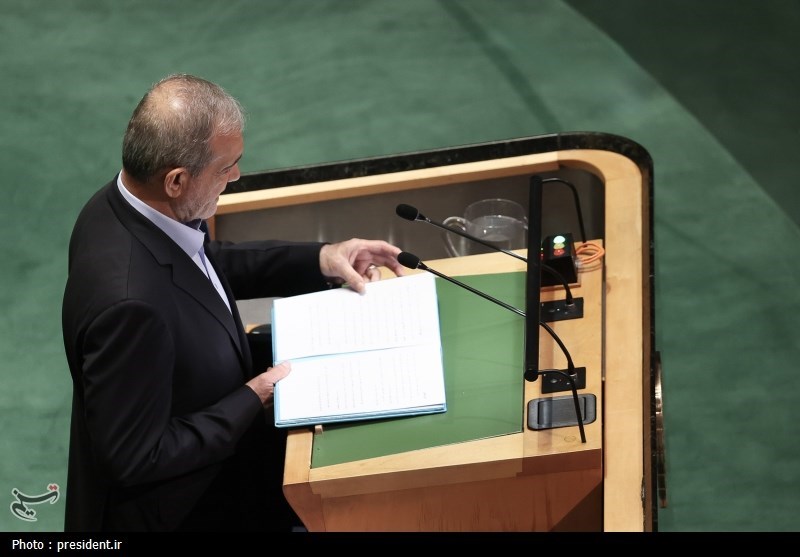 گزارش سفر پزشکیان به نیویورک/«غزه» پای ثابت سخنان رئیسجمهور