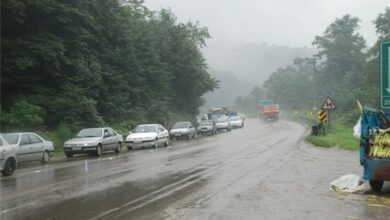 آبگرفتگی معابر و خیابانها در مازندران/ اعلام آمادهباش!