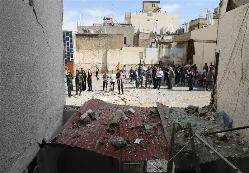 انفجار یک مهمانپذیر در خیابان طبرسی مشهد+تصاویر