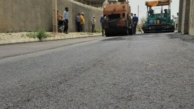 بهرهبرداری از عملیات آسفالت 7 روستا در سیروان