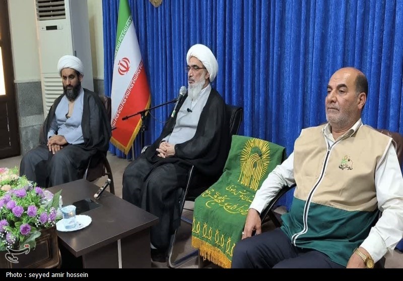 تجلیل از موکبهای رضوی استان بوشهر+تصویر