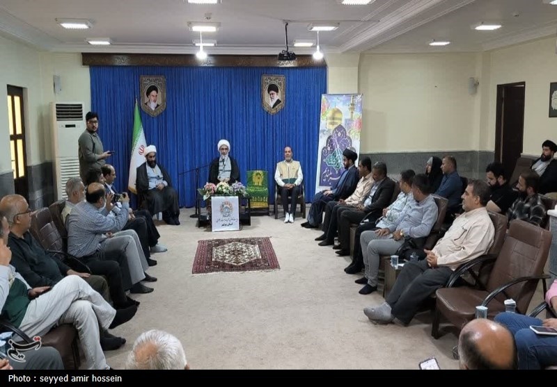 تجلیل از موکبهای رضوی استان بوشهر+تصویر