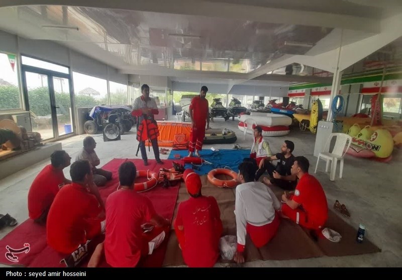 توانافزایی350 نجاتگر هلال احمر استان بوشهر+ تصویر