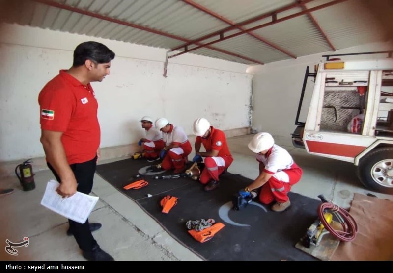 توانافزایی350 نجاتگر هلال احمر استان بوشهر+ تصویر