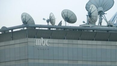 حمله به مقر mbc در عراق/ دفتر شبکه سعودی در آتش سوخت+ فیلم