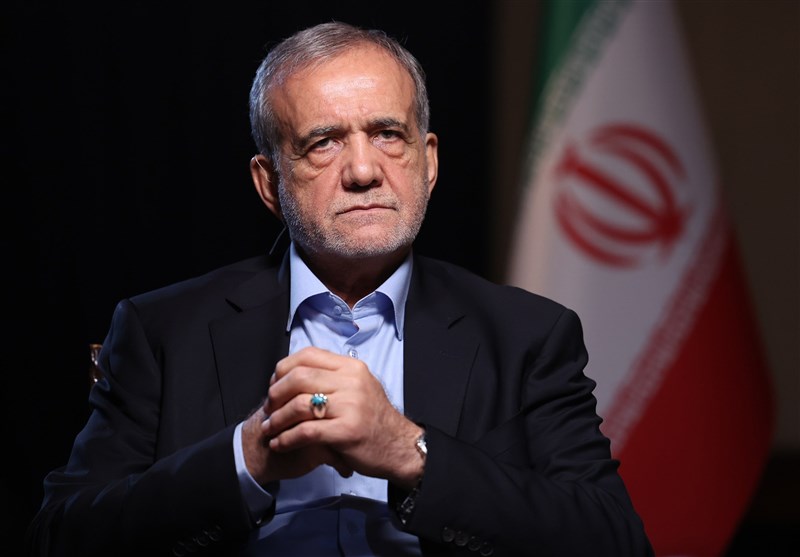 دیدار پزشکیان و شی جینپینگ