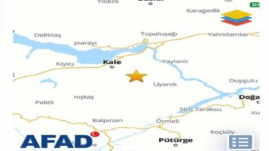 زلزله ۶ ریشتری استانهای شرقی ترکیه را لرزاند+ فیلم