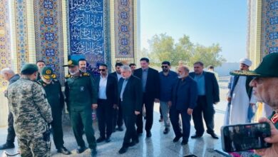 سفر وزیر میراث فرهنگی به جزیره بوموسی + تصاویر