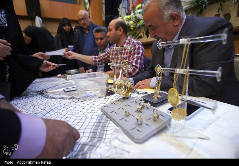 سنگتمام مردم همدان در کمک به جبهه مقاومت + تصاویر