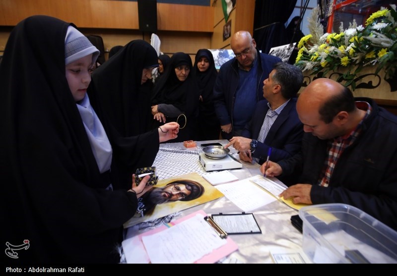 سنگتمام مردم همدان در کمک به جبهه مقاومت + تصاویر