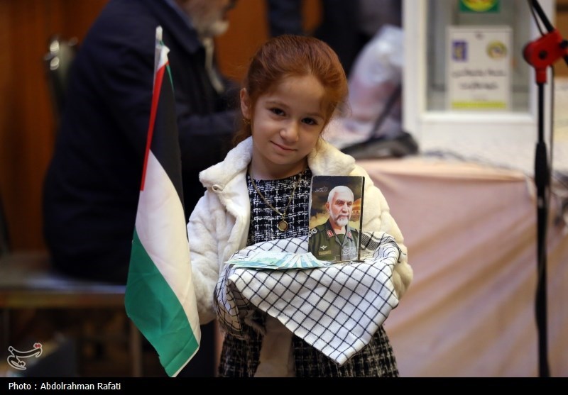 سنگتمام مردم همدان در کمک به جبهه مقاومت + تصاویر