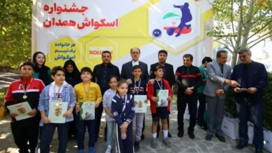 سه کورت بینالمللی اسکواش در همدان به بهرهبرداری میرسد