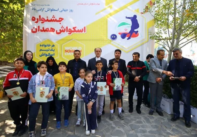 سه کورت بینالمللی اسکواش در همدان به بهرهبرداری میرسد