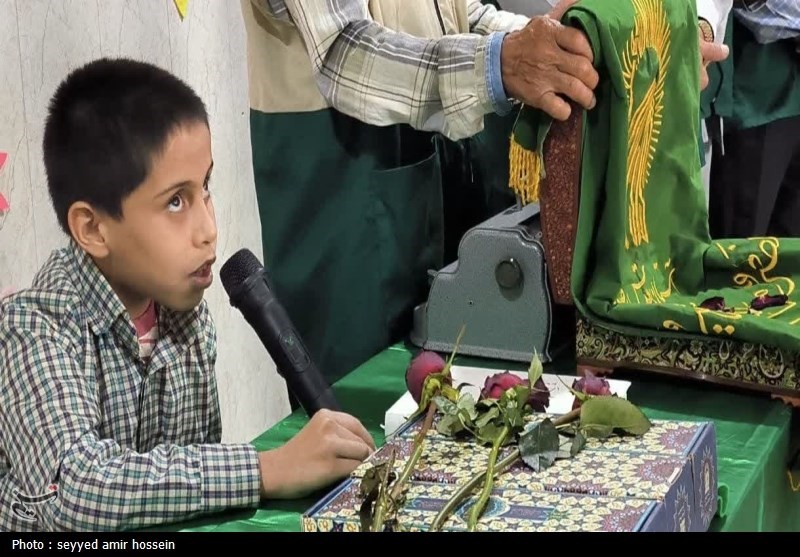 عطر کرامت رضوی میهمان دلهای دانشآموزان بوشهری