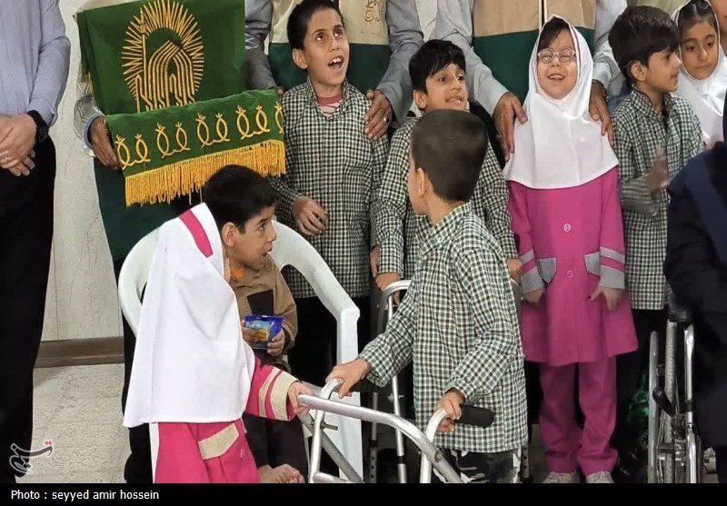 عطر کرامت رضوی میهمان دلهای دانشآموزان بوشهری